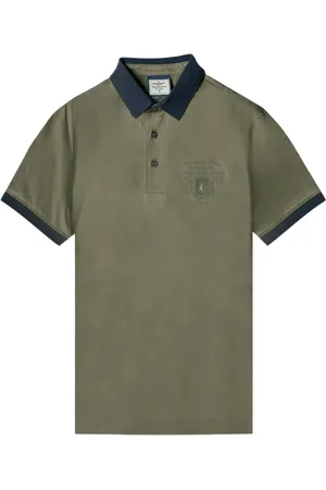 Aeronautica Militare Herren, Oberteile, Grün, MGröße: