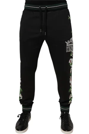Dolce & Gabbana Herren, Hosen, Schwarzk, SGröße: