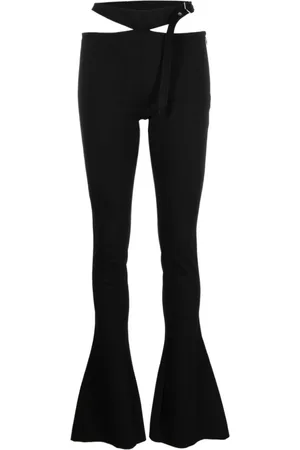 The Attico Damen, Hosen, Schwarzk, LGröße: