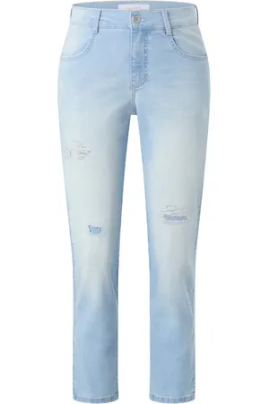Angels Damen, Jeans, Blau, 3XLGröße: