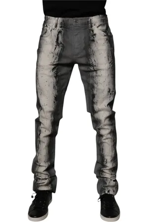 Dolce & Gabbana Herren, Jeans, Grau, MGröße: