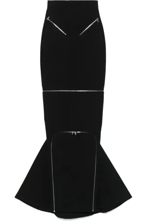 Rick Owens Damen, Röcke, Schwarzk, SGröße: