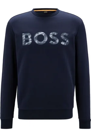 HUGO BOSS Herren, Sweatshirts & Hoodies, Blau, LGröße: