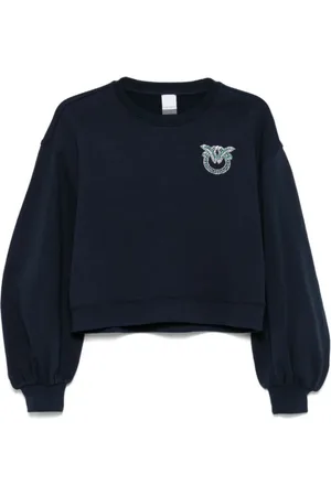 Pinko Damen, Sweatshirts & Hoodies, Blau, SGröße: