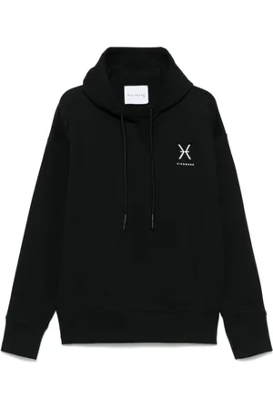 John Richmond Herren, Sweatshirts & Hoodies, Schwarzk, MGröße: