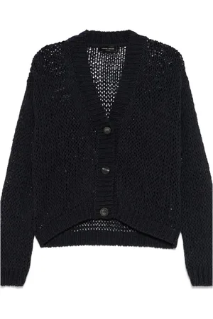 Roberto Collina Damen, Strickwaren, Blau, MGröße: