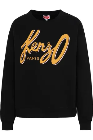 Kenzo Damen, Sweatshirts & Hoodies, Schwarzk, MGröße: