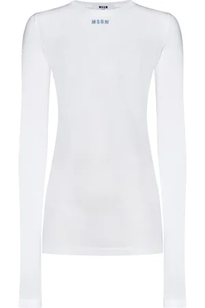 Msgm Damen, Oberteile, Weiß, MGröße: