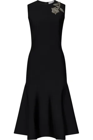 Alexander McQueen Damen, Kleider, Schwarzk, MGröße: