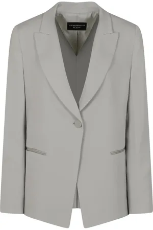Emporio Armani Damen, Jacken, Grau, LGröße:
