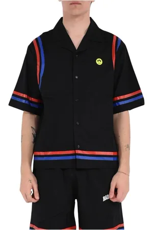 BARROW Herren, Shirts, Schwarzk, LGröße: