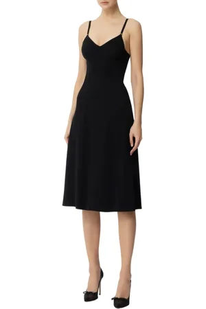 Elisabetta Franchi Damen, Kleider, Schwarzk, MGröße:
