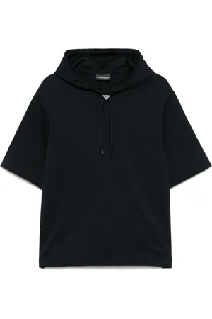 Emporio Armani Herren, Sweatshirts & Hoodies, Blau, MGröße: