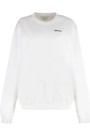 OFF-WHITE Damen, Sweatshirts & Hoodies, Weiß, MGröße: