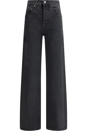 Saint Laurent Damen, Jeans, Schwarzk, W27Größe: