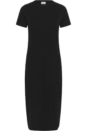Saint Tropez Damen, Kleider, Schwarzk, LGröße: