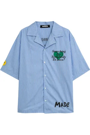 BARROW Herren, Shirts, Blau, LGröße: