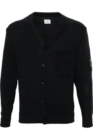C.P. Company Herren, Strickwaren, Schwarzk, LGröße: