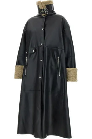 Nanushka Damen, Mäntel, Schwarzk, MGröße: