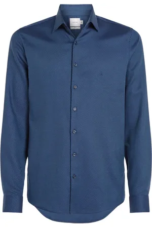 Calvin Klein Herren, Shirts, Blau, LGröße: