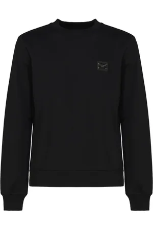 Dolce & Gabbana Herren, Sweatshirts & Hoodies, Schwarzk, SGröße: