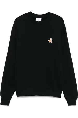Maison Kitsuné Herren, Sweatshirts & Hoodies, Schwarzk, MGröße: