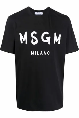 Msgm Herren, Oberteile, Schwarzk, MGröße: