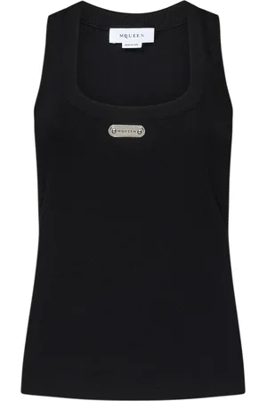 Alexander McQueen Damen, Oberteile, Schwarzk, SGröße: