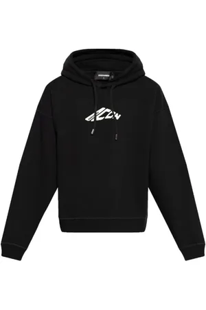 Dsquared2 Herren, Sweatshirts & Hoodies, Schwarzk, 2XLGröße: