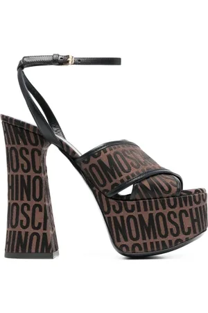 Moschino Damen, Schuhe, Braun, 39 EUGröße: