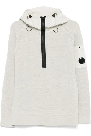 C.P. Company Herren, Sweatshirts & Hoodies, Weiß, XLGröße: