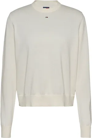 Tommy Hilfiger Damen, Sweatshirts & Hoodies, Weiß, MGröße: