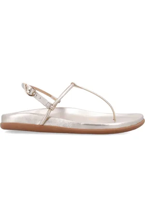 Ancient Greek Sandals Damen, Schuhe, Grau, 36 EUGröße: