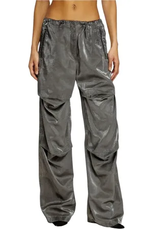 Diesel Damen, Hosen, Grau, LGröße: