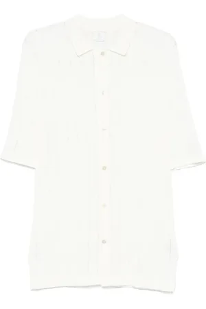 ELEVENTY Herren, Shirts, Weiß, LGröße: