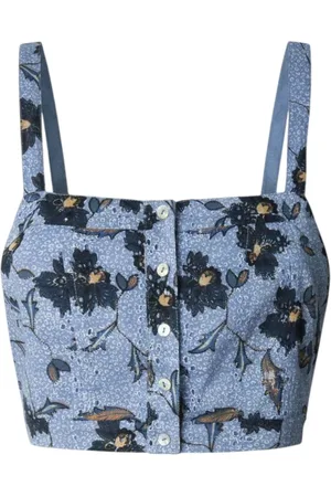 Pepe Jeans Damen, Oberteile, Blau, MGröße: