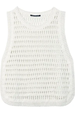 Luisa Cerano Damen, Strickwaren, Weiß, SGröße: