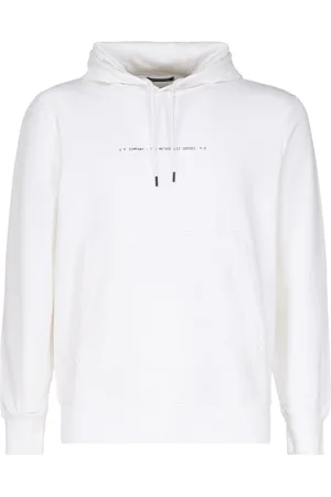 C.P. Company Herren, Sweatshirts & Hoodies, Weiß, 2XLGröße: