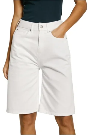 Pepe Jeans Damen, Shorts, Weiß, W30Größe:
