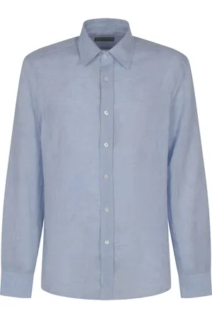 CANALI Herren, Shirts, Blau, 3XLGröße: