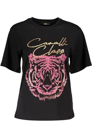 Roberto Cavalli Damen, Oberteile, Schwarzk, XSGröße: