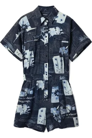 Desigual Damen, Jumpsuits & Playsuits, Mehrfarbig, SGröße: