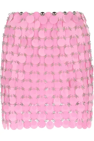 Paco rabanne Damen, Röcke, Rosa, XSGröße: