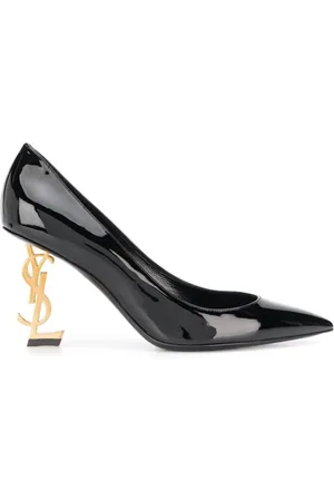 Saint Laurent Damen, Schuhe, Schwarzk, 36 EUGröße: