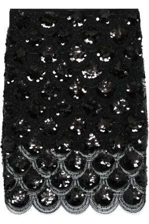 ROTATE Damen, Röcke, Schwarzk, 3XSGröße: