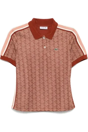 Lacoste Damen, Oberteile, Braun, MGröße: