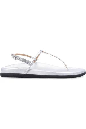 Ancient Greek Sandals Damen, Schuhe, Grau, 40 EUGröße: