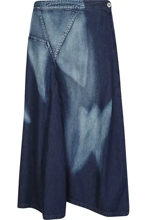 YOHJI YAMAMOTO Damen, Röcke, Blau, MGröße: