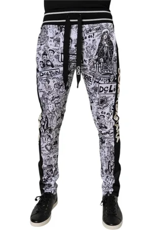 Dolce & Gabbana Herren, Hosen, Schwarzk, SGröße: