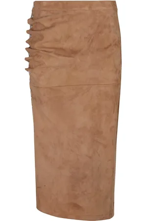 Paco rabanne Damen, Röcke, Braun, 3XSGröße: